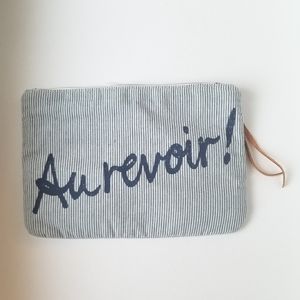 Loft au revoir pouch NEW